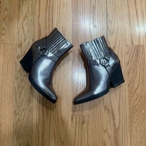BCBGeneration Metallic Ankle Boots